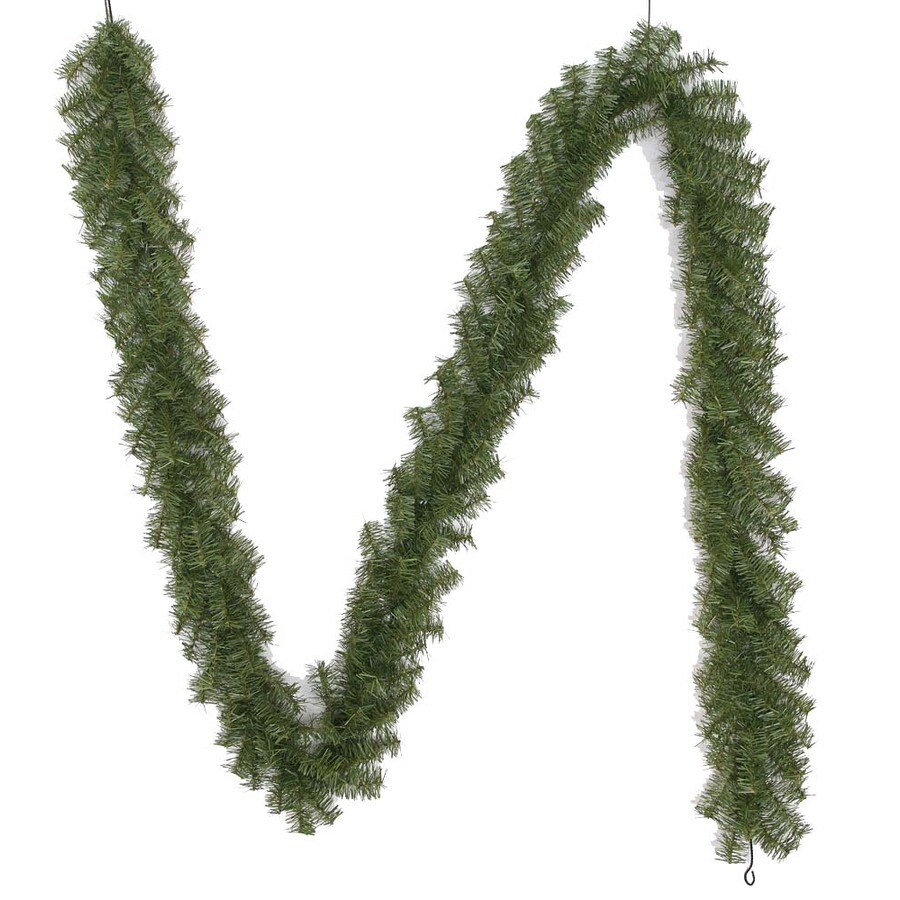 Holiday Living 9-ft Spruce Garland Unlit at Lowes.com