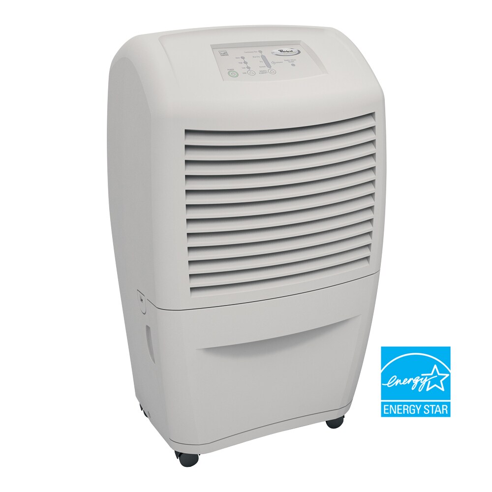 WhirlpoolÂ® AD70USS 70-Pint Dehumidifier   ENERGY STARÂ®