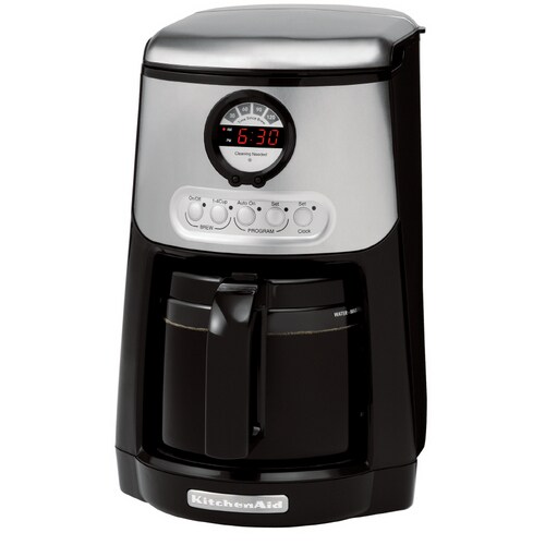 KitchenAid 14-Cup Programmable Coffee Maker - Black at Lowes.com