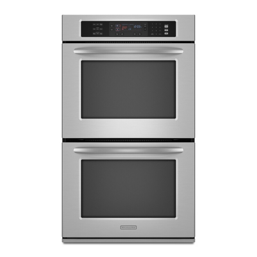 Kitchenaid 30 In Convection Double Electric Wall Oven Kitchenaid 30 In Convection Double Electric Wall Oven Stainless Steel