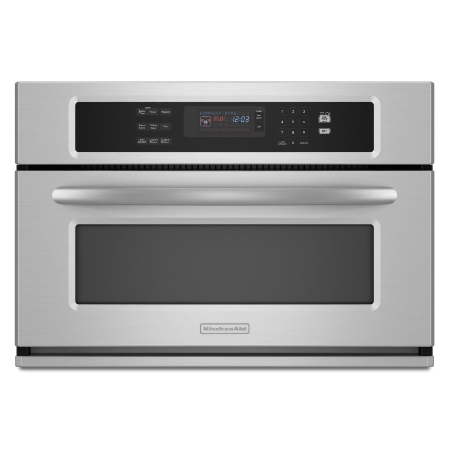 KitchenAid 1.4 cu ft Built-In Convection Microwave (Stainless Steel) at