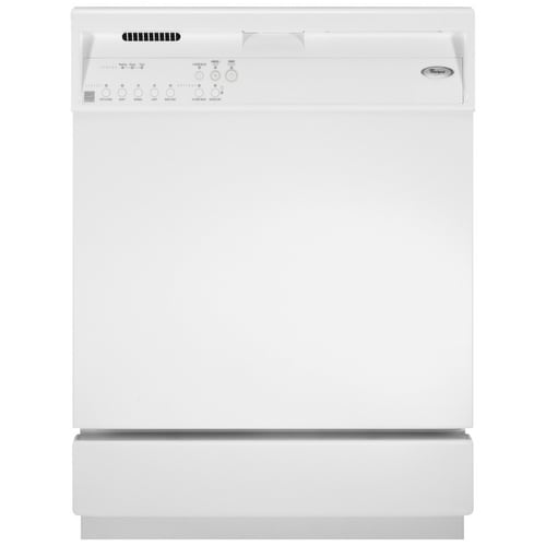 Whirlpool 24Inch BuiltIn Dishwasher (Color White) at