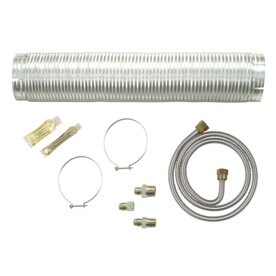 Whirlpool Indoor Hook Up And Outdoor Exhaust Dryer Vent Kit