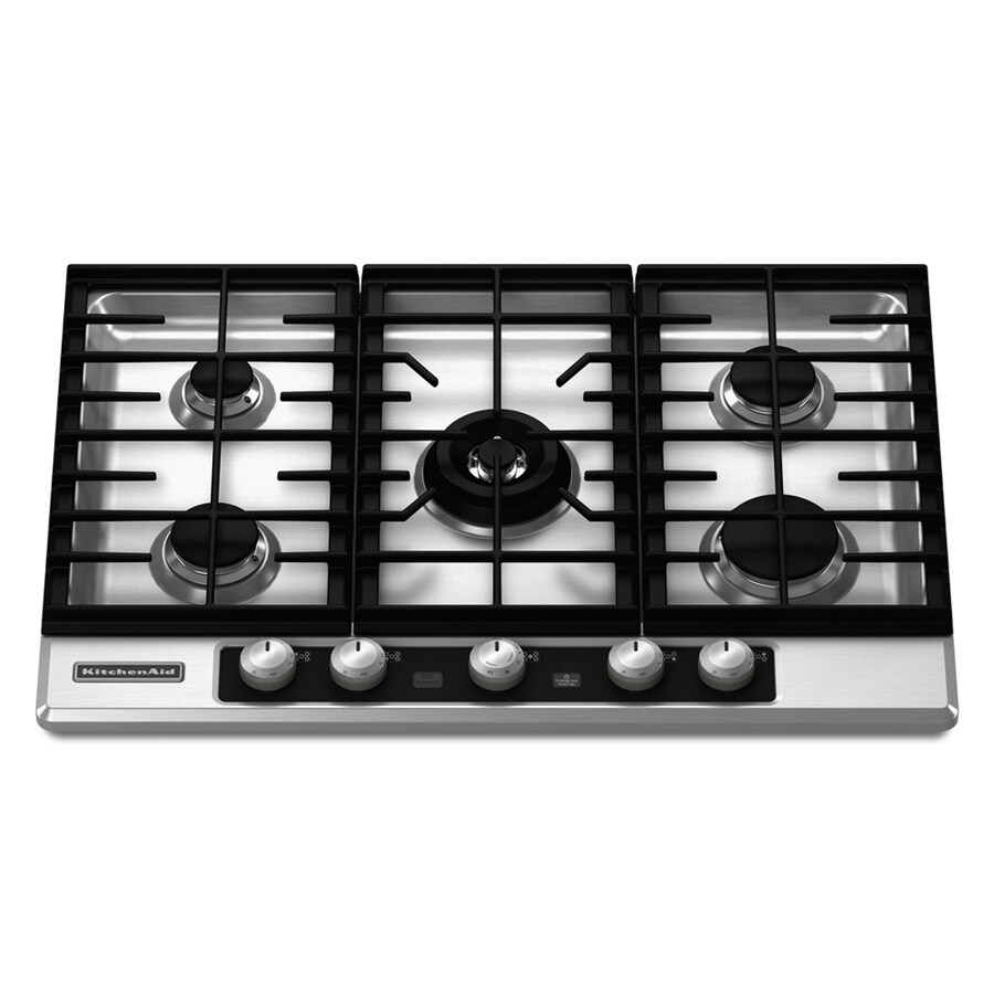 Kitchenaid Architect Ii 5 Burner Gas Cooktop Stainless Common