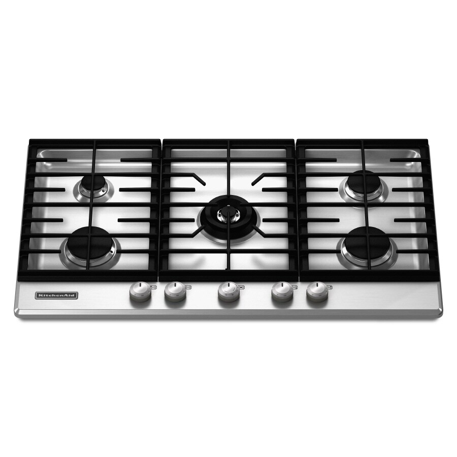 Kitchenaid Architect Ii 5 Burner Gas Cooktop Stainless Common