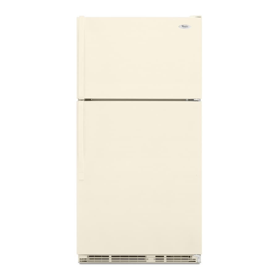 beige refrigerator lowes