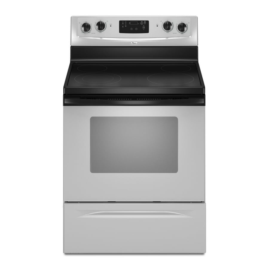 whirlpool accubake electric range