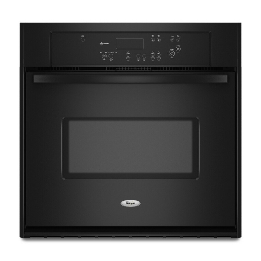 Whirlpool 27Inch Single Electric Wall Oven (Color Black) at