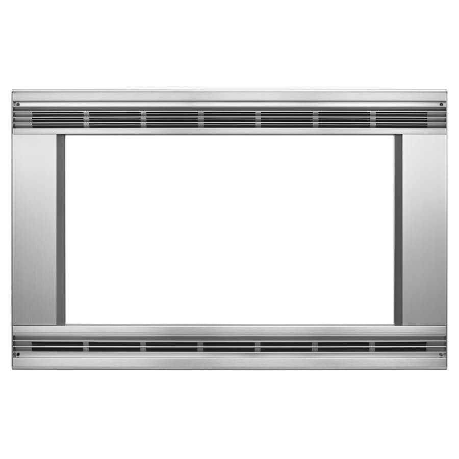 Whirlpool 27 1 5 Cu Ft Countertop Microwave Trim Kit At Lowes Ft Countertop Microwave Trim Kit