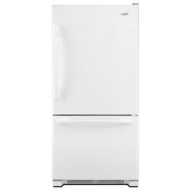 Whirlpool Gold 21 9 Cu Ft Bottom Freezer Refrigerator With Ice Maker White Lowes Inventory Checker Brickseek