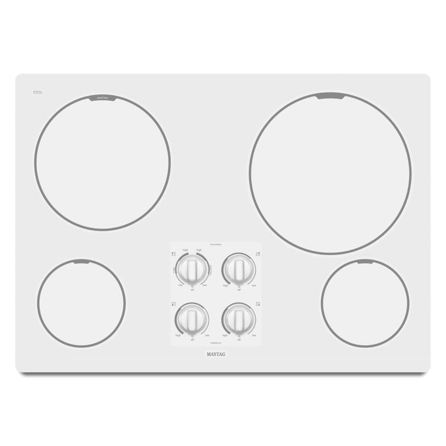 Maytag MEC7430WW Smooth Surface Electric Cooktop