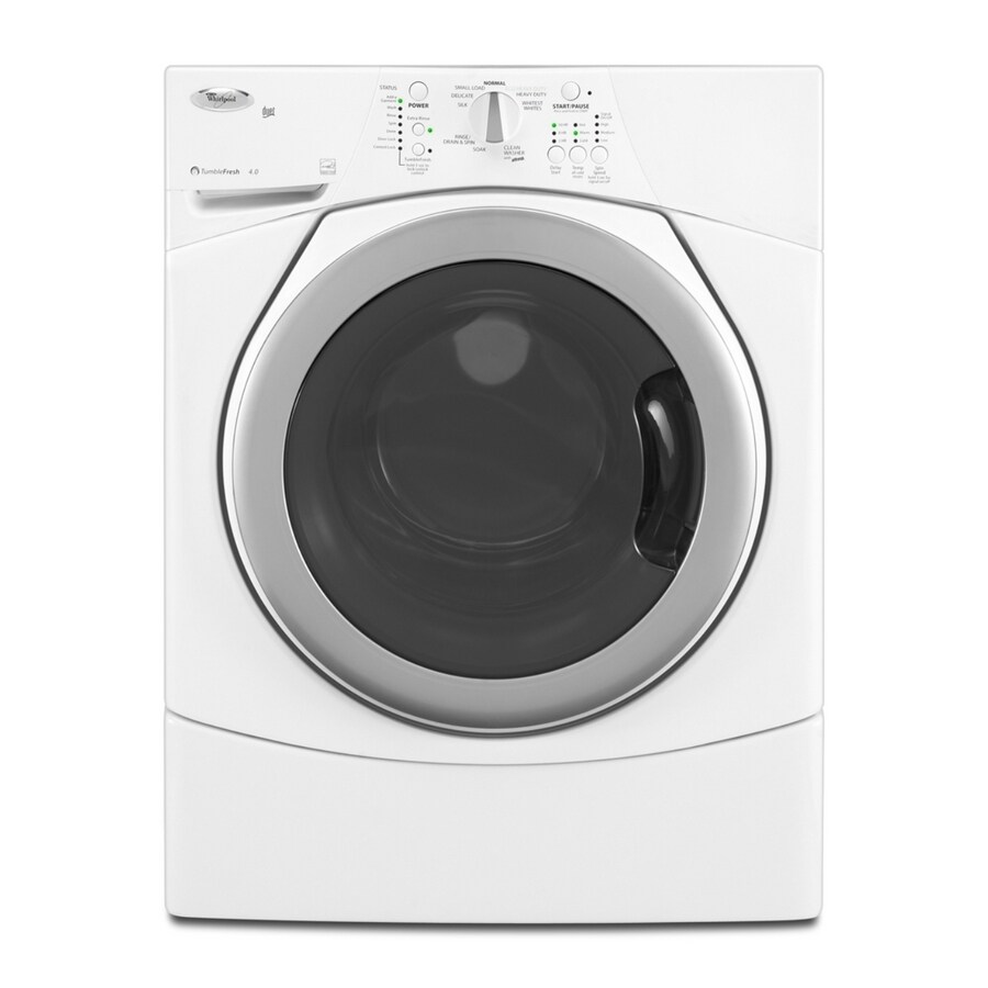 Whirlpool 4 0 Cu Ft Duet Front Load Washer Color White ENERGY 