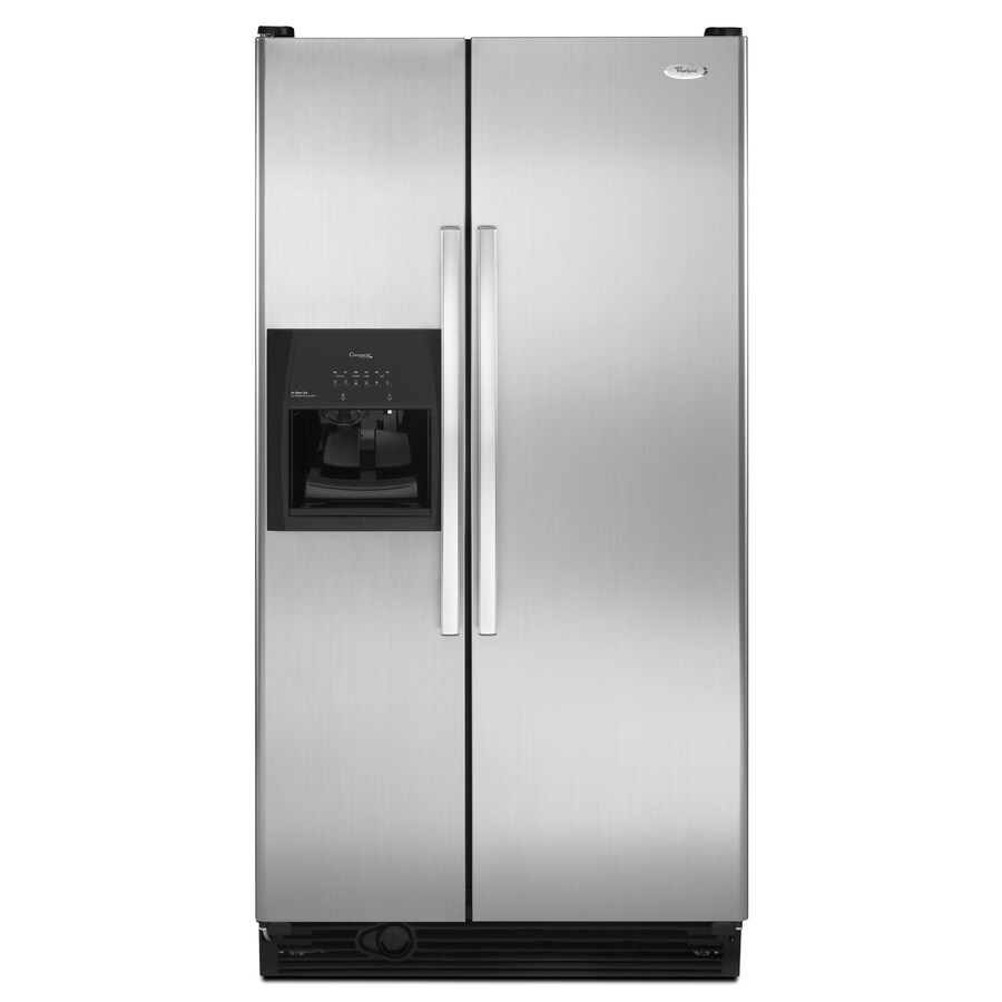 WhirlpoolÂ® 25.1 Cu. Ft. SidebySide Refrigerator (Color Stainless