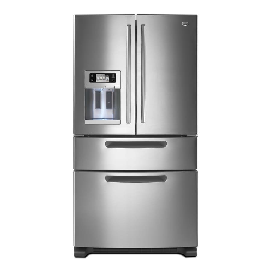 Maytag 24.9-cu ft-Door French Door Refrigerator with Ice Maker ...