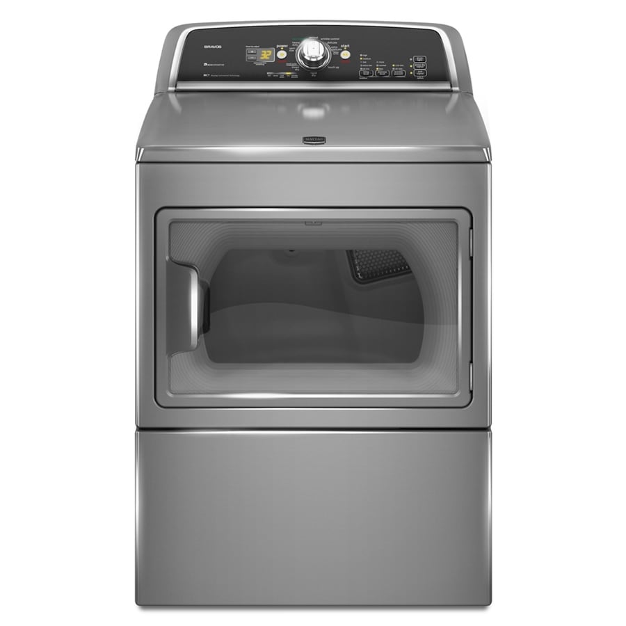 maytag-7-4-cu-ft-electric-dryer-silver-at-lowes