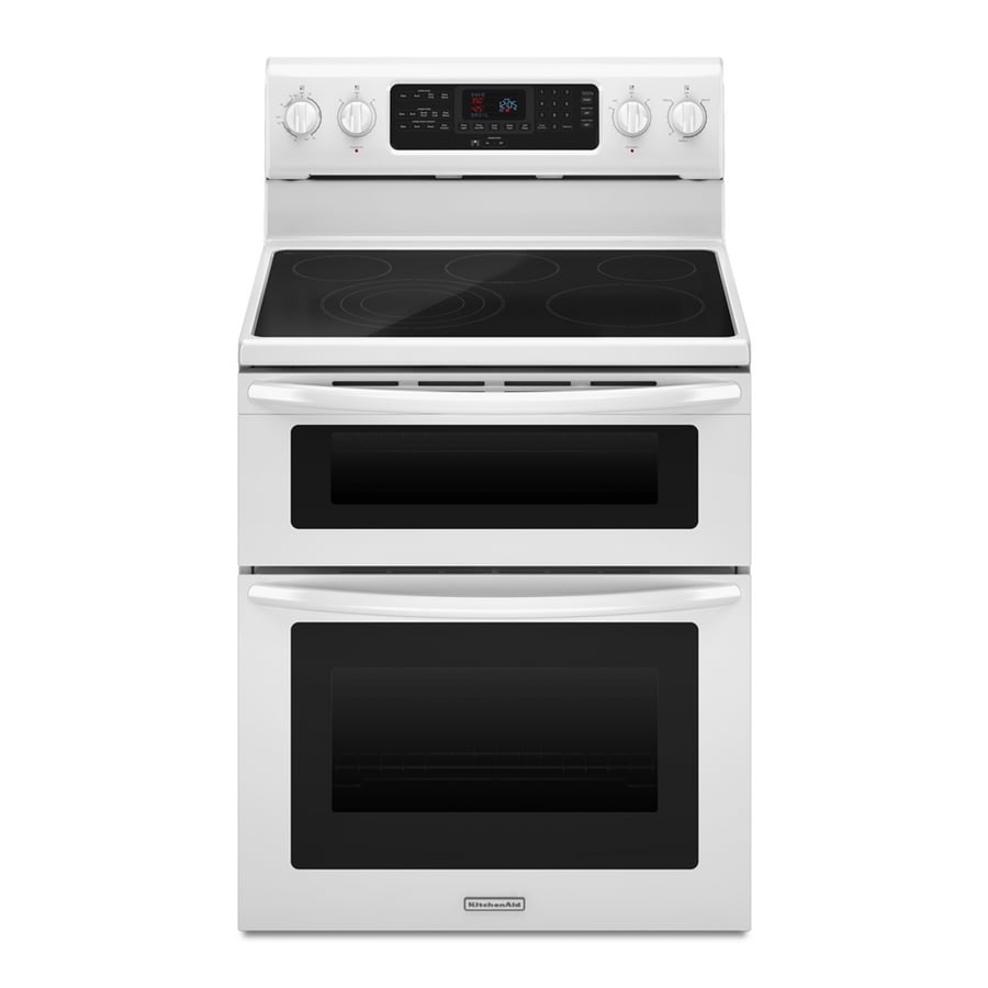 kitchenaid electric double oven