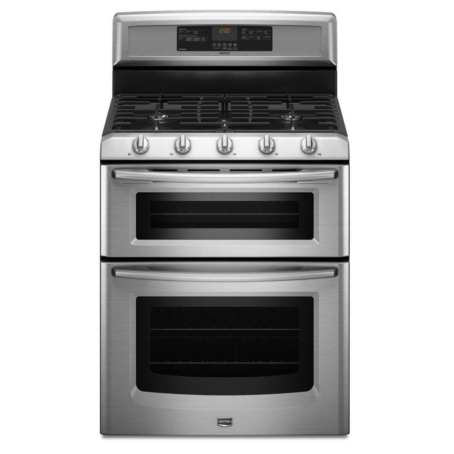 Self Cleaning Double Oven Gas Range