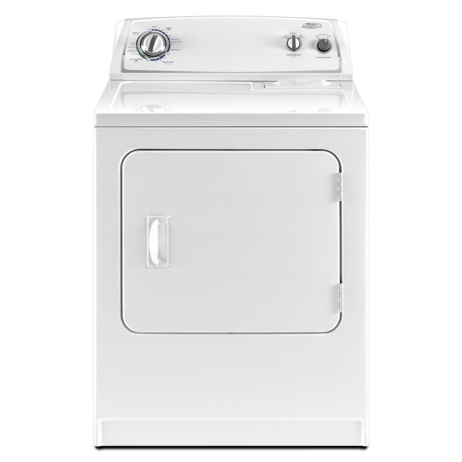 Whirlpool 7cu ft Electric Dryer (White) at