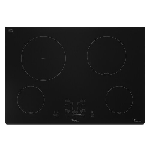 Whirlpool Gold 30 In Black Induction Cooktop Common 30 Inch