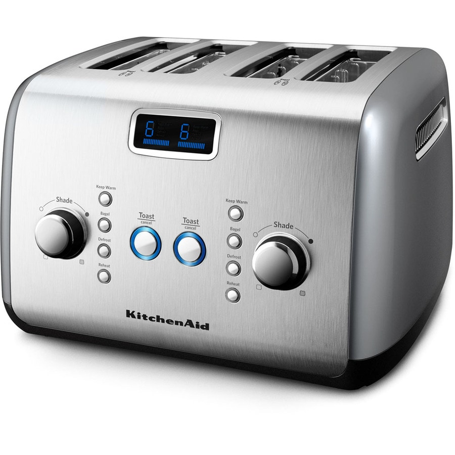 KitchenAid KMT423CU 4-Slice Silver Toaster