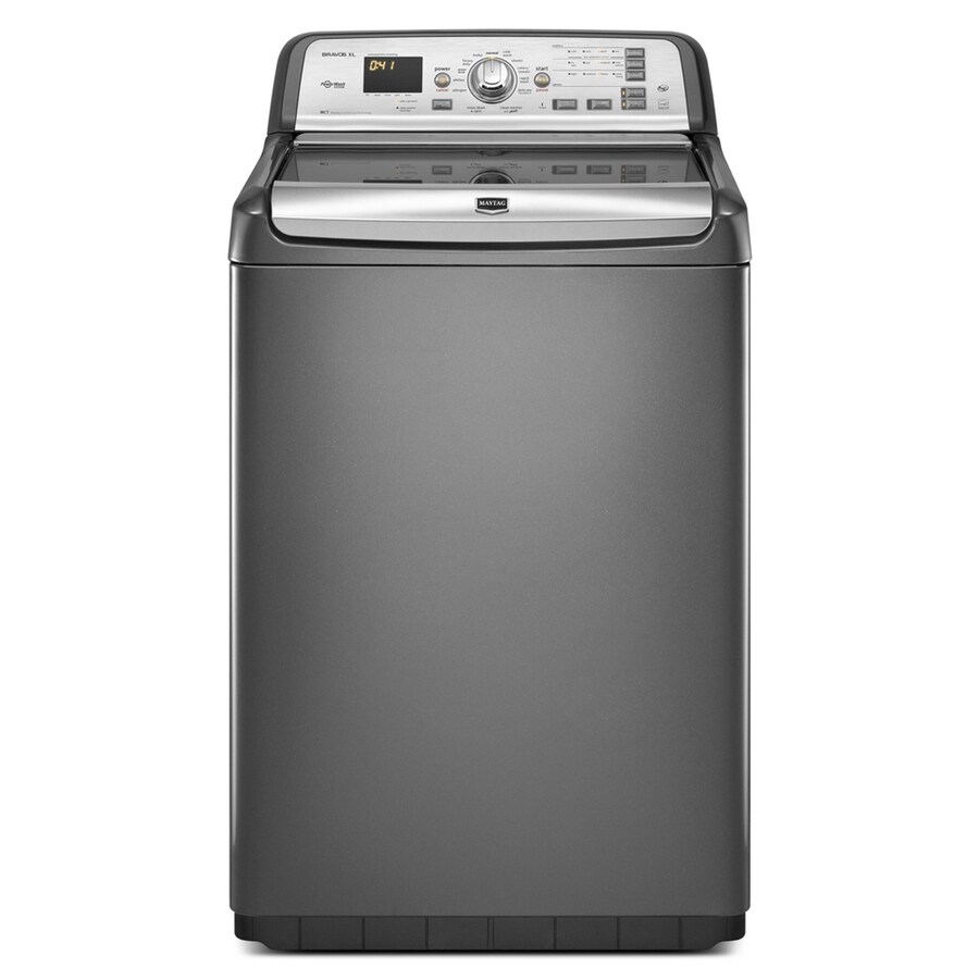 Maytag Bravos 4 6 Cu Ft High Efficiency Top Load Washer Granite 