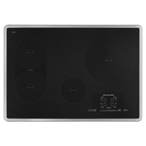 Kitchenaid 30 In Stainless Steel Induction Cooktop Common 30