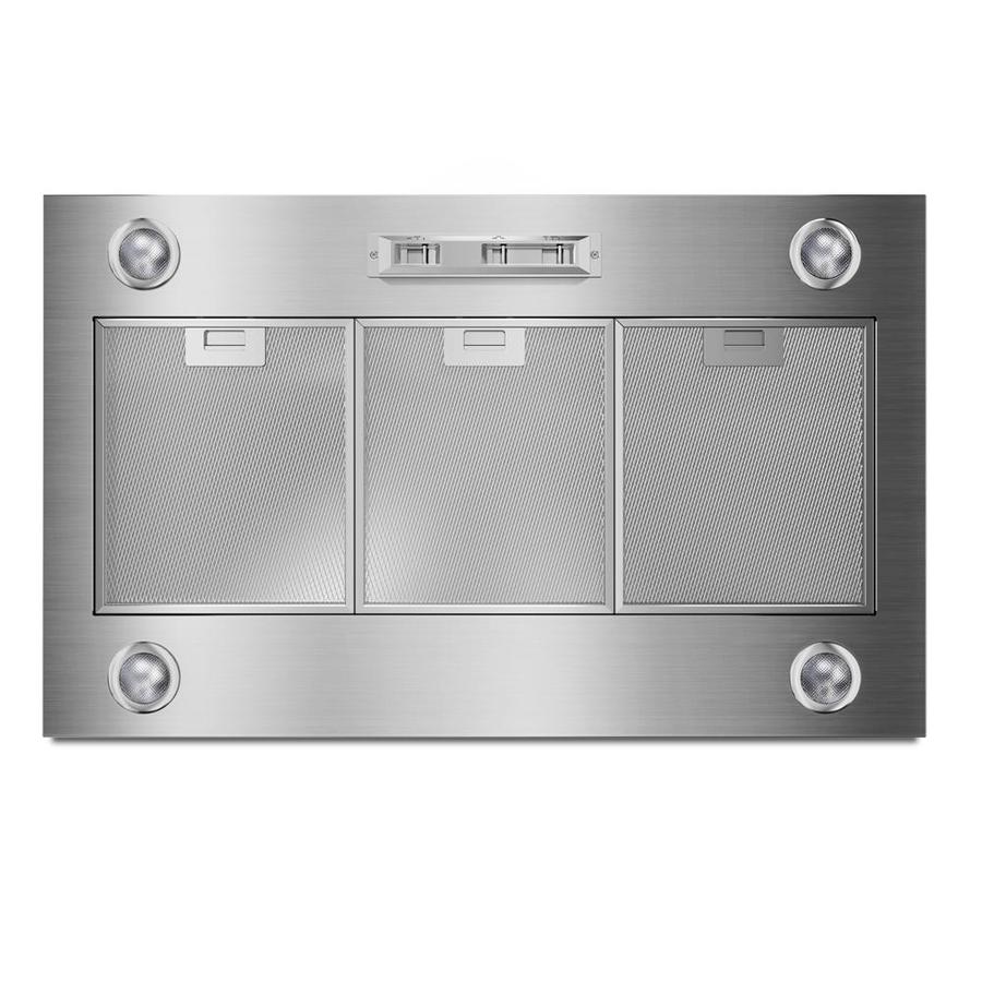 Whirlpool 36in Ducted Stainless Steel WallMounted Range Hood