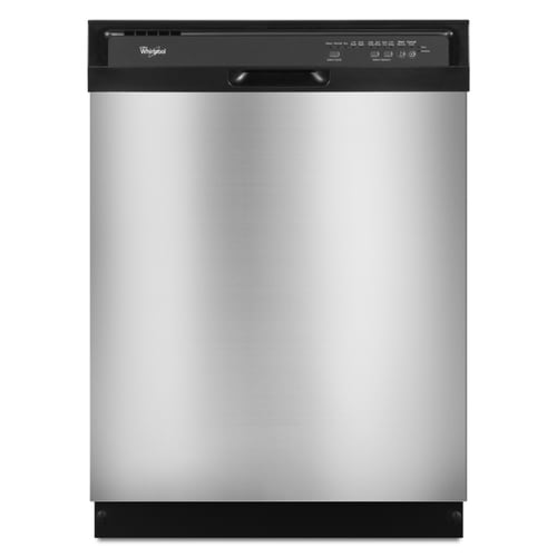 Whirlpool 55Decibel Front Control 24in BuiltIn Dishwasher (Stainless