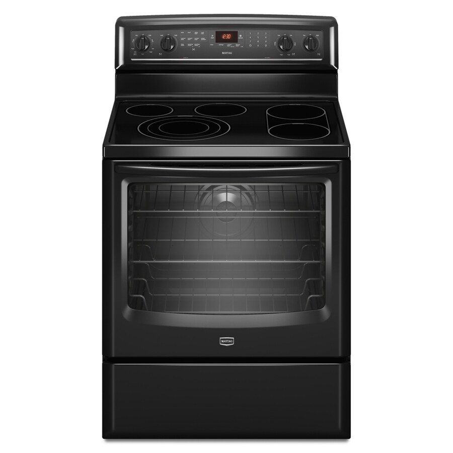 Maytag 30in Smooth Surface Freestanding 5Element 6.2 cu ft Convection