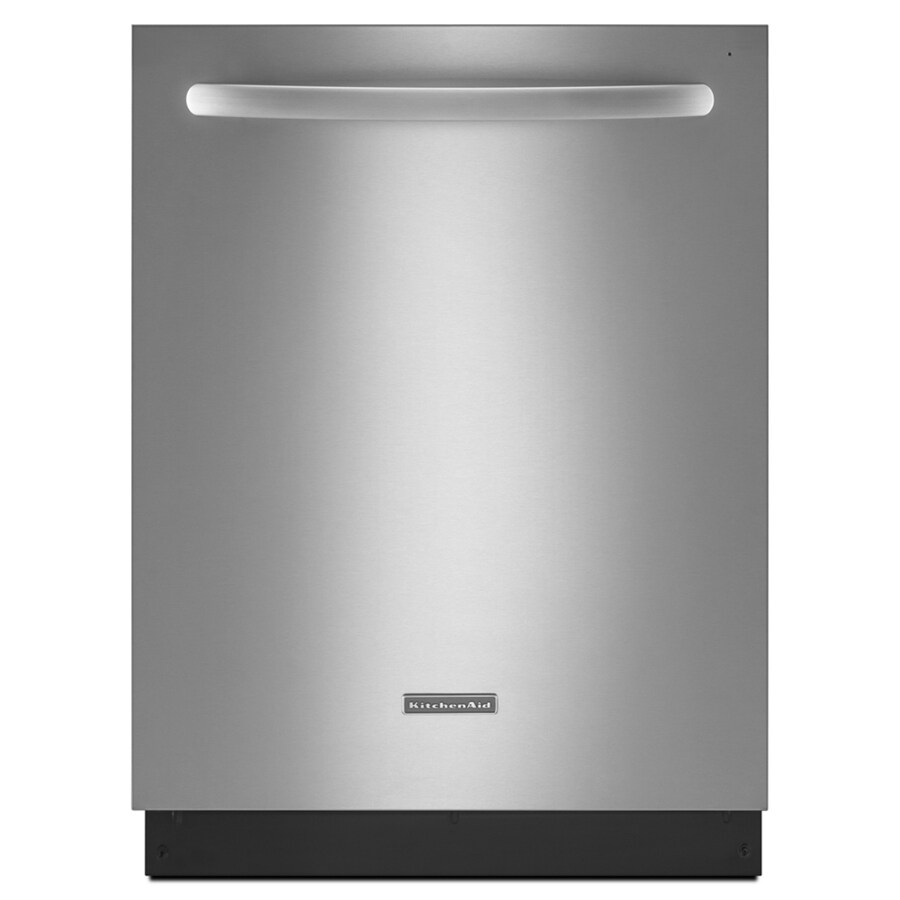 KitchenAid Hidden Built-In Dishwasher (Stainless Steel), 46-dBA at 