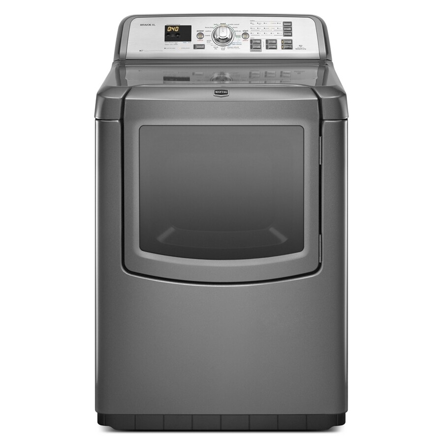 Maytag Reversible Side Swing Door Gas Dryer (Granite) at Lowes.com