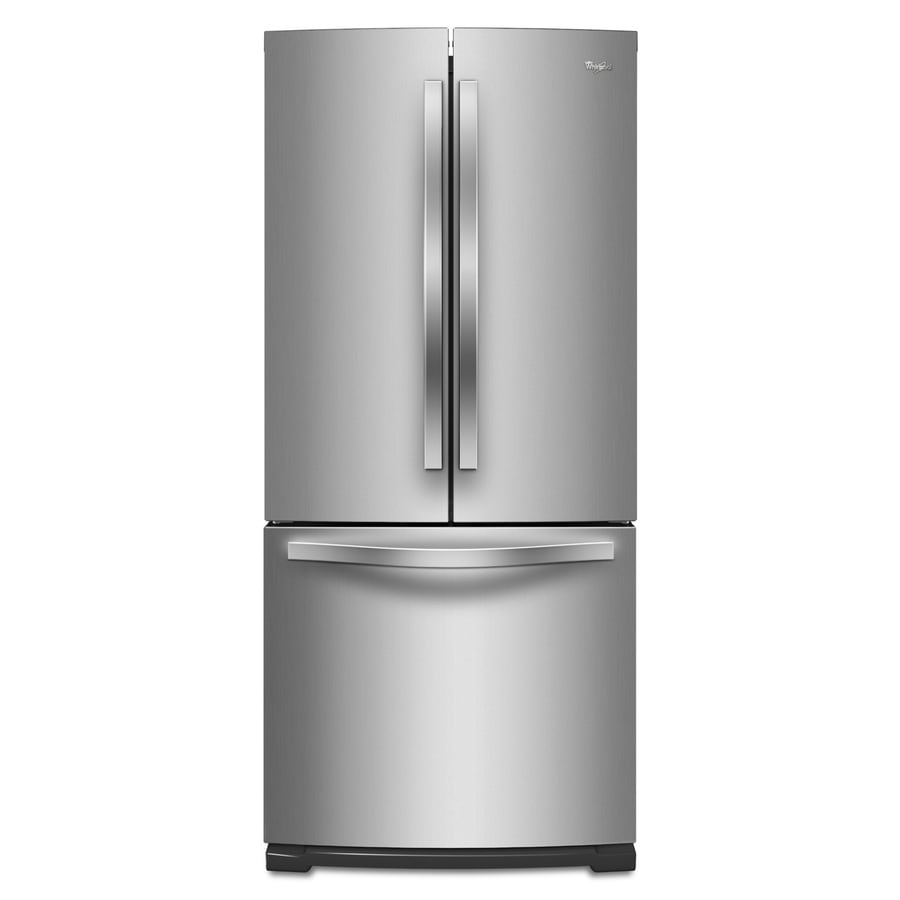 Whirlpool 19.7cu ft French Door Refrigerator with Ice Maker (Stainless