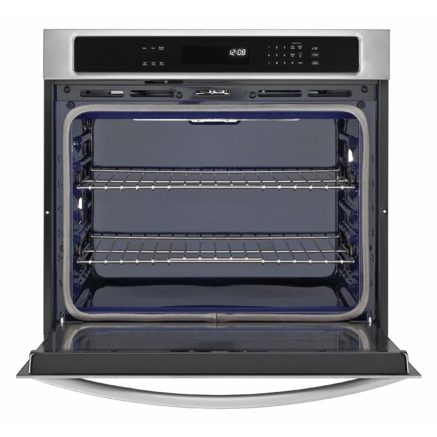 KitchenAid Selfcleaning Single Electric Wall Oven (Black) at