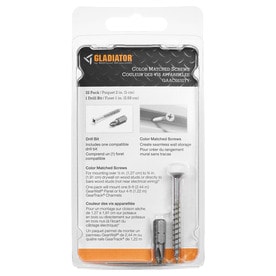 UPC 883049251363 product image for Gladiator Color Matched 32-Piece Light Grey Steel Hardware | upcitemdb.com