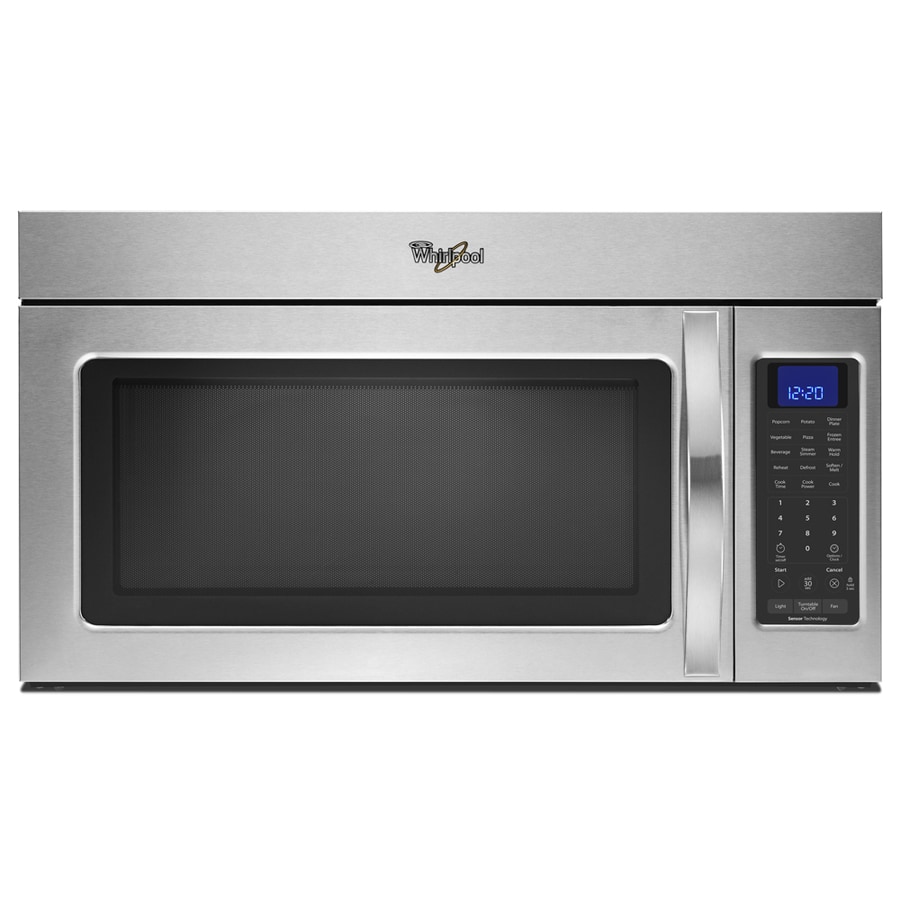 Whirlpool 1.9cu ft OvertheRange Microwave with Sensor Cooking