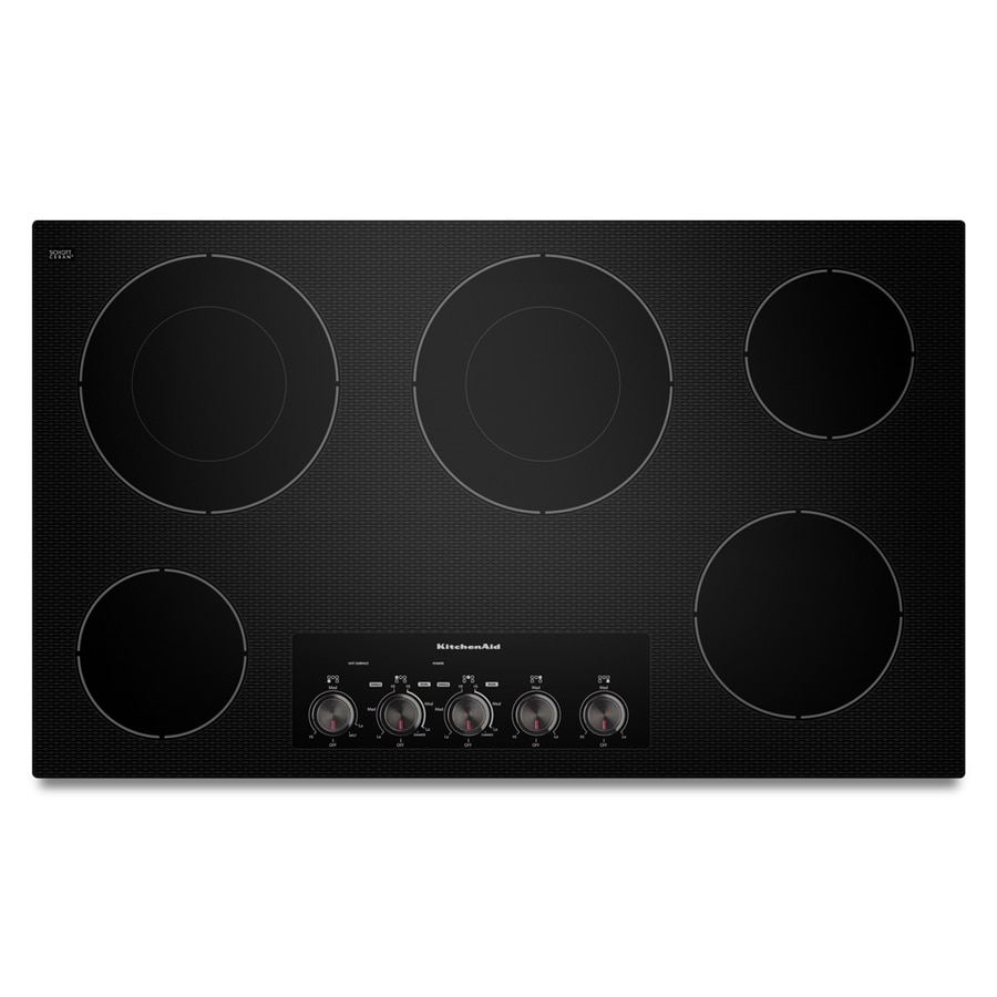 KitchenAid KECC662BBL Smooth Surface Electric Cooktop