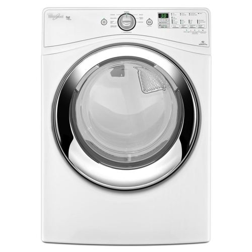 Whirlpool Duet 7.4-cu Ft Stackable Steam Cycle Electric Dryer (white 