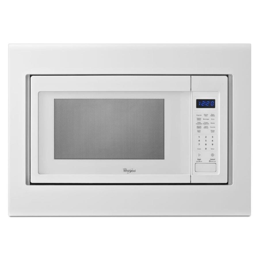 Whirlpool Countertop Microwave Trim Kit White At Lowes Com