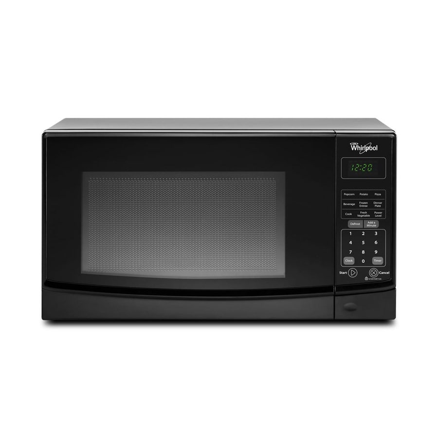 Whirlpool 0.7cu Ft 700watt Countertop Microwave (Black) at