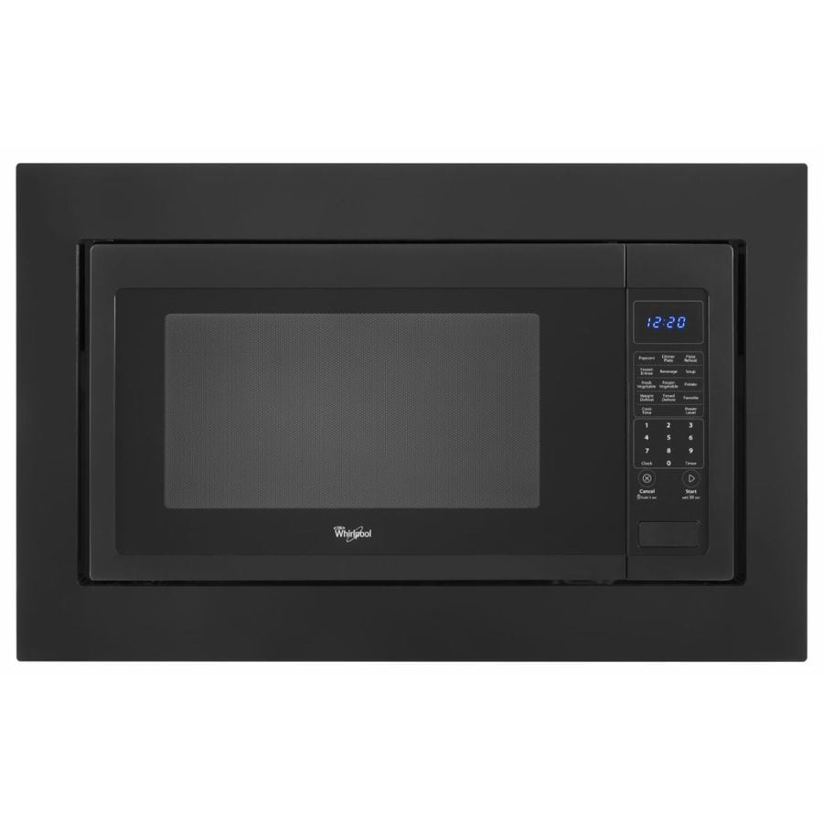 Whirlpool Countertop Microwave Trim Kit Black At Lowes Com