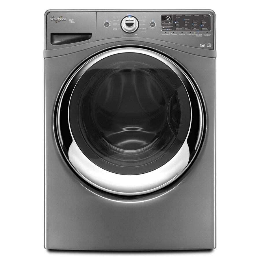 Whirlpool WFW88HEAC High Efficiency Stackable Steam Cycle Front-Load Washer (Chrome Shadow)