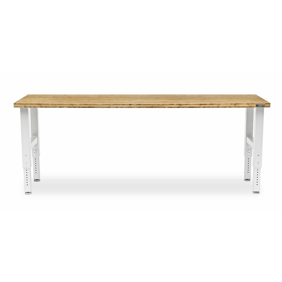  Gladiator 96-in W x 42-in H Adjustable Wood Work Bench at Lowes.com