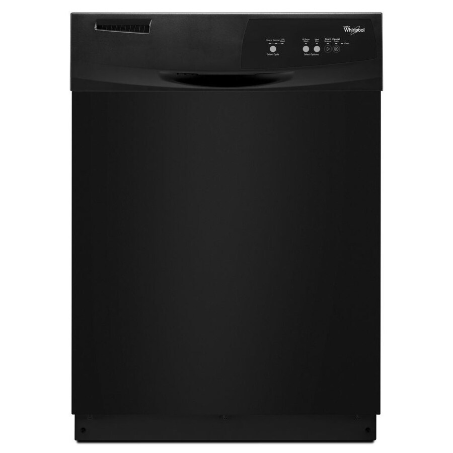 Whirlpool 63Decibel BuiltIn Dishwasher (Black) 24 Inch