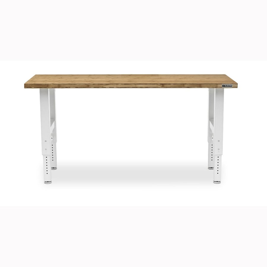 Shop Gladiator 72-in W x 42-in H Adjustable Wood Work Bench at Lowes.com