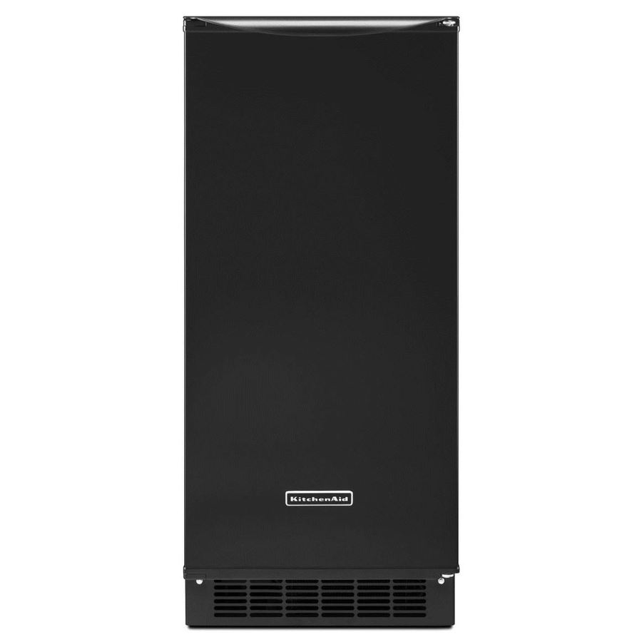 KitchenAid 50-lb Swing Door Freestanding/Built-In Ice Maker (Stainless  Steel) at