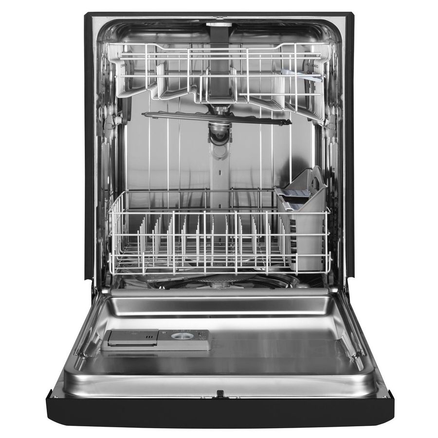 Maytag Fully Visible 24-in Built-In Dishwasher (Black), 50-dBA at Lowes.com