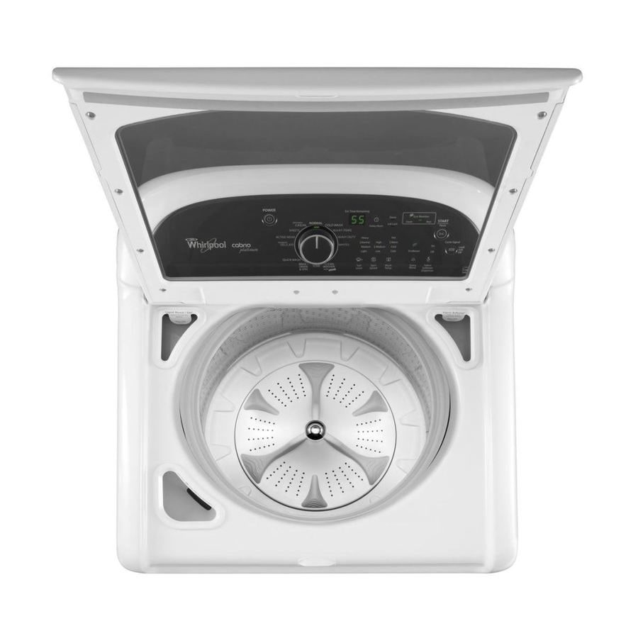 Whirlpool High Efficiency Impeller Top-Load Washer (White) In The Top ...