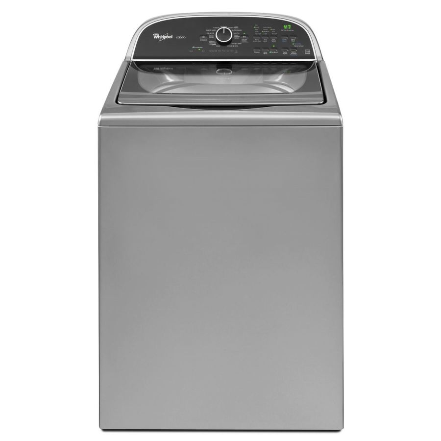 whirlpool efficiency washer cu cabrio load shadow chrome ft lowes
