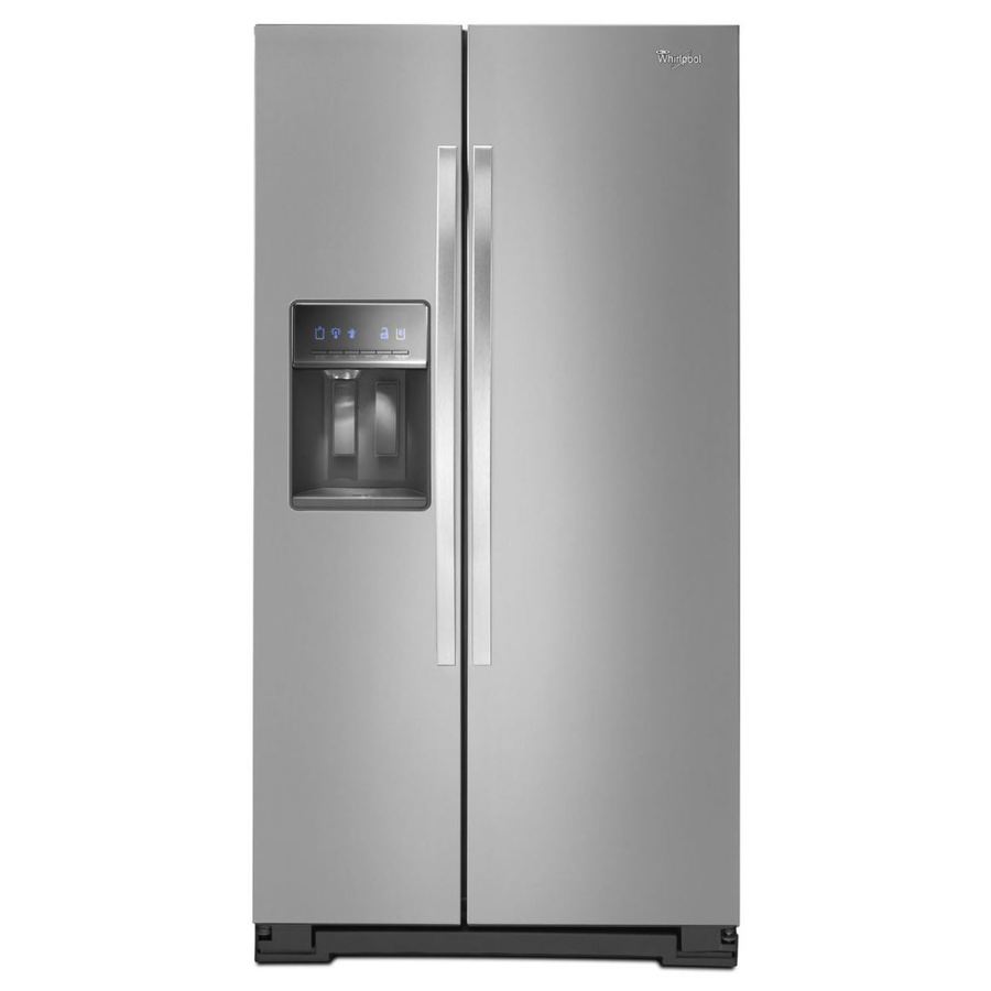 whirlpool 21.4 cu ft side by side refrigerator