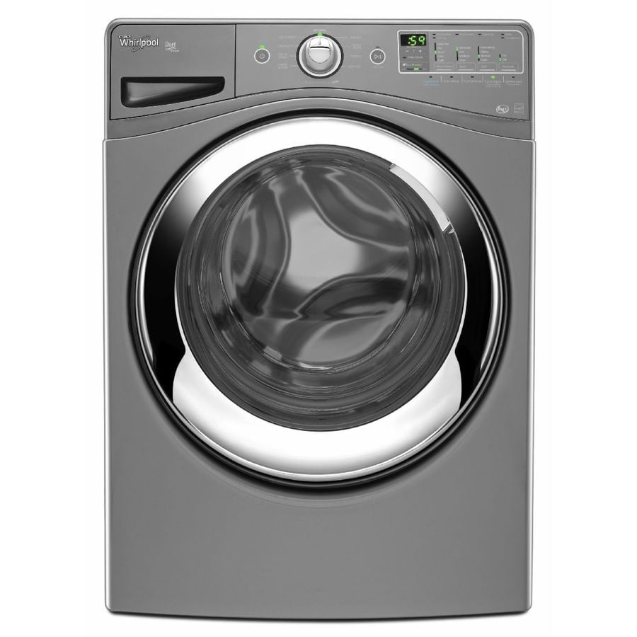 Whirlpool Efficiency Stackable Steam Cycle Front-Load (Chrome Shadow) at Lowes.com